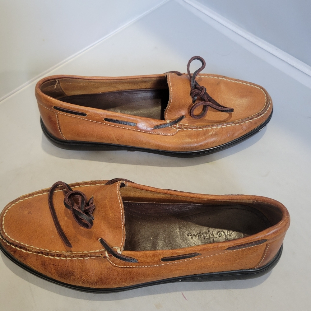 Cole Han Mens Dress Shoes Brown Leather Size 10 M